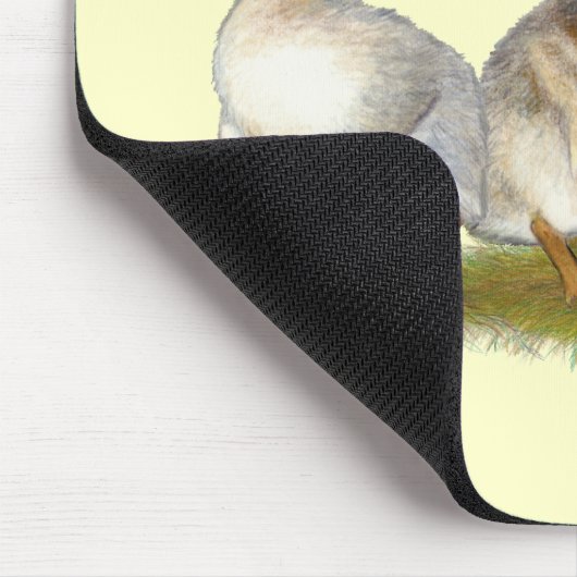 Sachsen Ducklings Mousepad (Ecke)