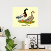 Sachsen Ducks Poster (Heimbüro)