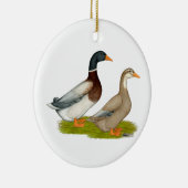 Sachsen-Enten Keramik Ornament (Rechts)