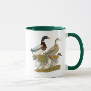 Sachsen-Entenfamilie Tasse