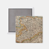 Sachsen Magnet (Vorderseite/Rückseite)