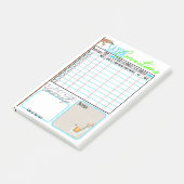 Sachsen-Mathematikkorrektur Post-it Klebezettel (angewinkelt)