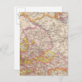 Sachsen, Mecklenburg, Anhalt Atlas Karte (Vorne/Hinten)