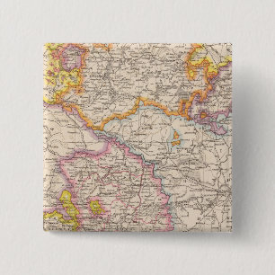 Sachsen, Mecklenburg, Anhalt Atlas Map Button
