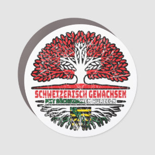 Sachsen Sächsisch Schweizer Schweiz Baum Wurzel Auto Magnet
