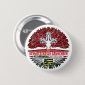 Sachsen Sächsisch Schweizer Schweiz Baum Wurzel Button (Vorne & Hinten)