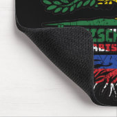 Sachsen Sächsisch Sorbisch Sorben Baum Wurzel Flag Mousepad (Ecke)
