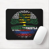 Sachsen Sächsisch Sorbisch Sorben Baum Wurzel Mousepad (Mit Mouse)