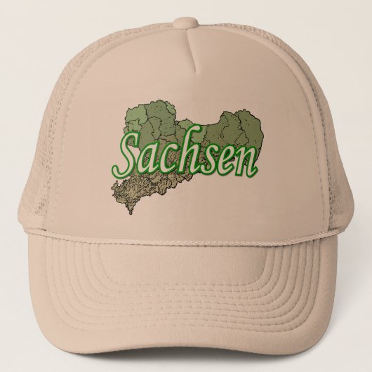 Sachsen Truckerkappe (Vorderseite)
