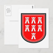 Sachsen-Zeichen Postkarte (Vorne/Hinten)