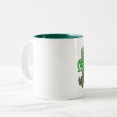 Sachsen Zweifarbige Tasse (Vorderseite Links)