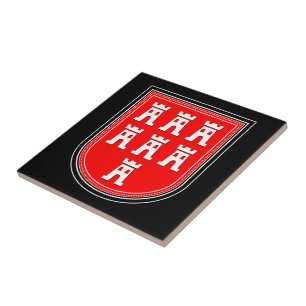 Sachsenzeichen Fliese