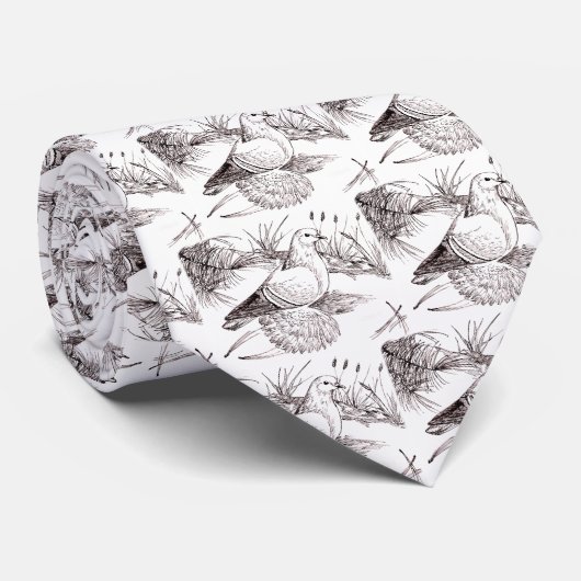 Sächsische Feld-Taube Krawatte (Gerollt)