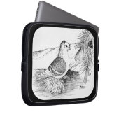 Sächsische Schildtaube 1973 Laptopschutzhülle (Vorne Rechts)