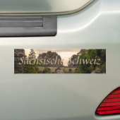 Sächsische Schweiz Bastei Andenken-Foto Autoaufkleber (Auf Auto)