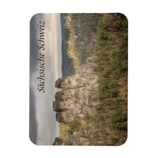 Sächsische Schweiz Magnet (Vertikal)
