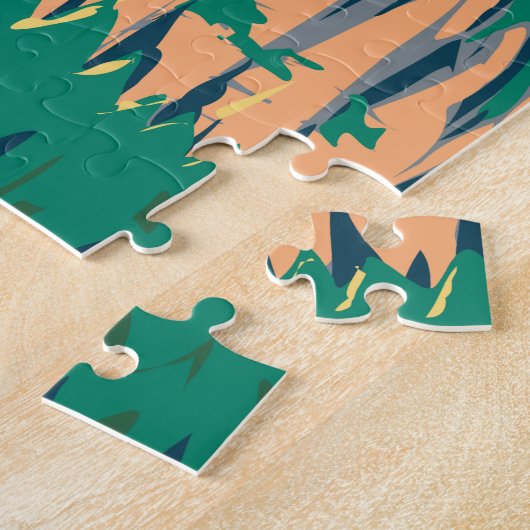 Sächsische Schweiz Nationalpark Deutschland Vintag Puzzle (Seite)