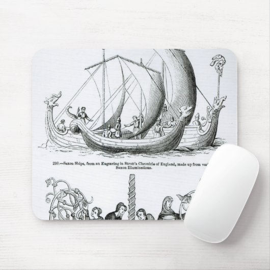 Sächsisches Schiff Mousepad (Mit Mouse)