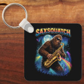 Sachsquatch Schlüsselanhänger (Vorderseite)