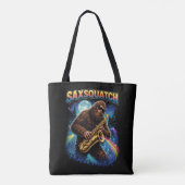Sachsquatch Tasche (Rückseite)