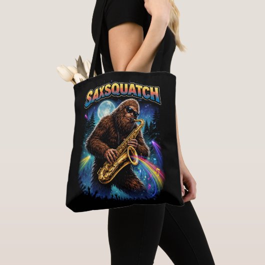 Sachsquatch Tasche (Von Nahem)