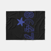 Sachte Trump widerstehen 8647 1 Fleecedecke (Vorderseite (Horizontal))