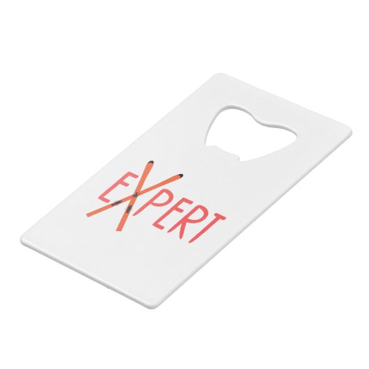 Sachverständige Geldbeutel Flaschenöffner (Vorderseite Schrägansicht)