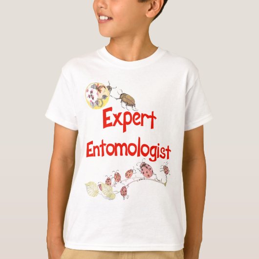Sachverständiger Entomologe T-Shirt (Vorderseite)