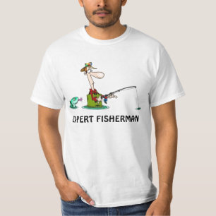 SACHVERSTÄNDIGER FISCHER-LUSTIGES FISCHEN T-Shirt