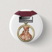 Sachverständiger Kommandantmedaillenknopf Button (Vorderseite)
