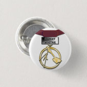 Sachverständiger Mörsermedaillenknopf Button (Vorne & Hinten)
