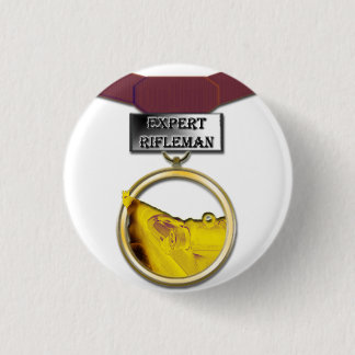 Sachverständiger Riflemanmedaillenknopf Button