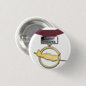 Sachverständiger Strafer Medaillenknopf Button (Vorne & Hinten)