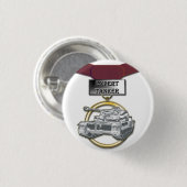 Sachverständiger Tankermedaillenknopf Button (Vorne & Hinten)