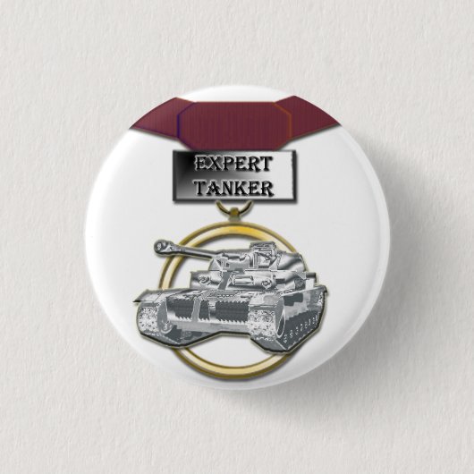 Sachverständiger Tankermedaillenknopf Button (Vorderseite)