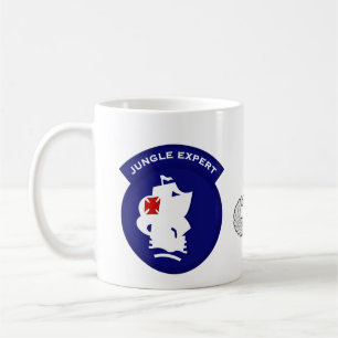 Sachverständiger Taschenflecken des Dschungels - Kaffeetasse