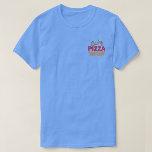 Sachz Pizza Harry Shirt (Design vorne)