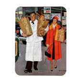 Sack gefüllt mit Ärger Magnet (Vertikal)