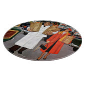 Sack gefüllt mit Ärger Schneidebrett (Ecke)