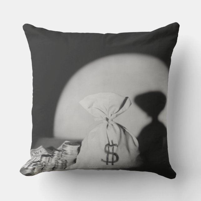 Sack Geld Kissen (Vorderseite)
