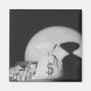 Sack Geld Magnet