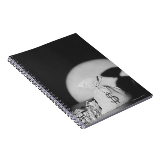 Sack Geld Notizblock (Rechte Seite)