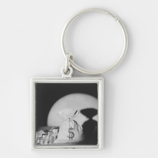 Sack Geld Schlüsselanhänger (Vorne)
