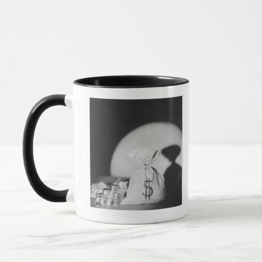 Sack Geld Tasse (Links)