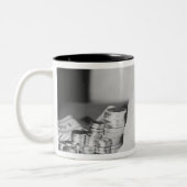 Sack Geld Zweifarbige Tasse (Links)