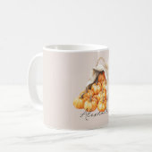 Sack Kürbisse Kaffeetasse (Vorderseite Links)