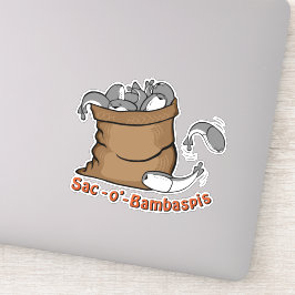 Sack Sacabambaspis Vinyl Sticker