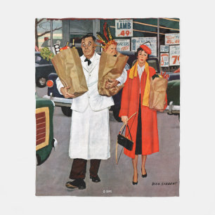 Sack voll Problem Fleecedecke