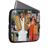 Sack voll Problem Laptopschutzhülle (Vorne Rechts)