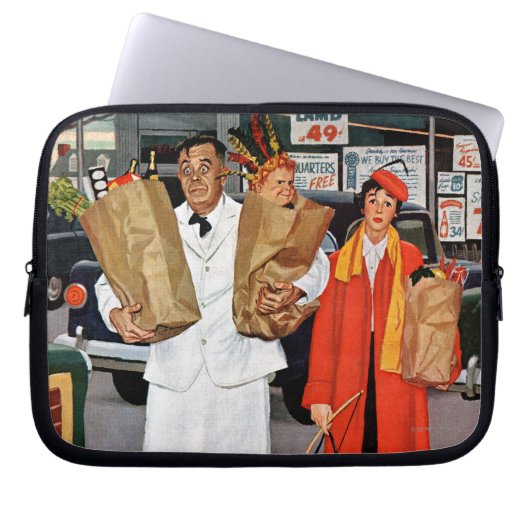 Sack voll Problem Laptopschutzhülle (Vorderseite)